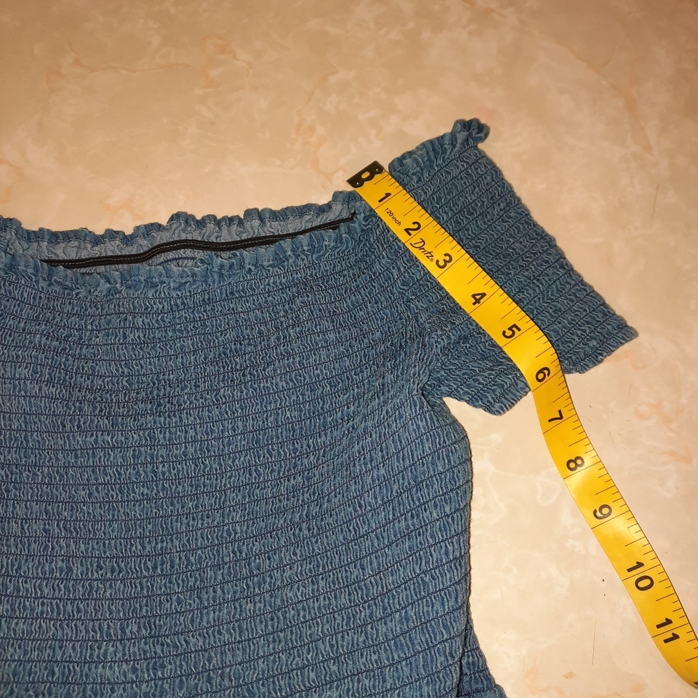 Elegant Blue Wide Leg Jumpsuit - Picture 11 of 11
